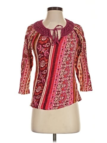 Lucky Brand 3/4 Sleeve Blouse (view 1)