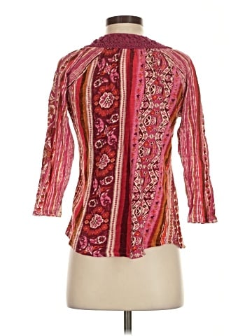 Lucky Brand 3/4 Sleeve Blouse (view 2)
