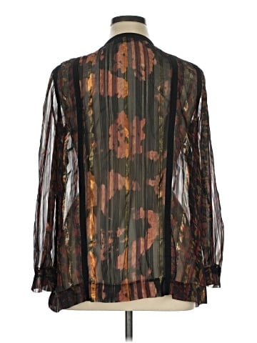 Denim 24/7 Long Sleeve Blouse (view 2)