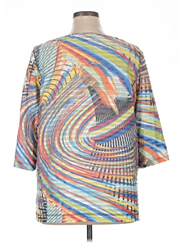 Onque Casuals 3/4 Sleeve Blouse (view 2)