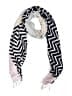 J.Crew Chevron-herringbone Blue Scarf One size - photo 1