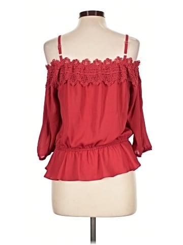 A. Byer 3/4 Sleeve Blouse (view 2)