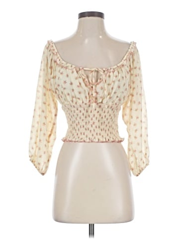 Kimchi Blue 3/4 Sleeve Blouse (view 1)