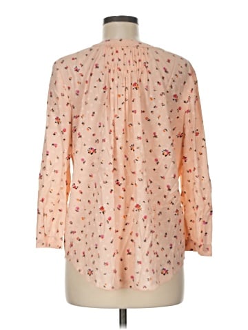 Rebecca Taylor 3/4 Sleeve Silk Top (view 2)