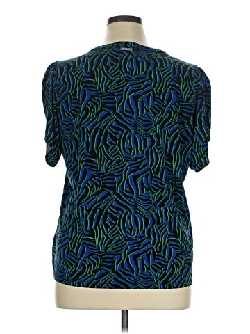 MICHAEL Michael Kors Short Sleeve Blouse (view 2)
