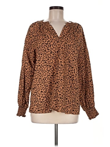 Maurices Long Sleeve Blouse (view 1)