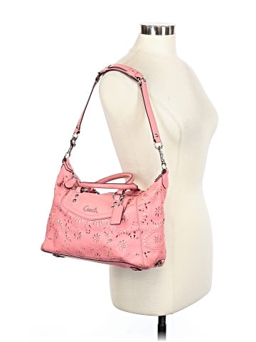 Coach Factory Leather Satchel (view 2)