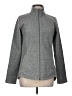 Athleta 100% Polyester Chevron-herringbone Gray Jacket Size M - photo 1