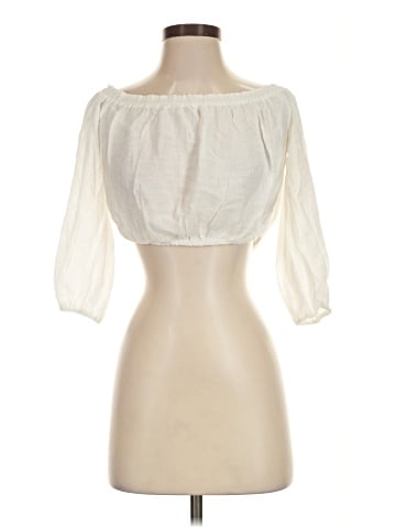 Lulus 3/4 Sleeve Blouse (view 1)