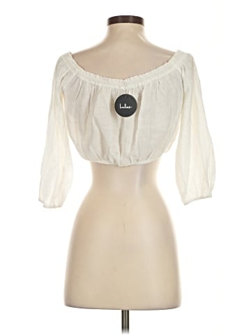 Lulus 3/4 Sleeve Blouse (view 2)