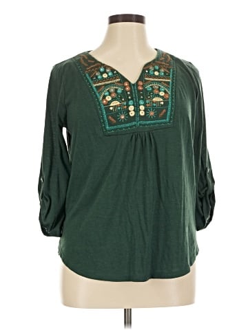 Absolutely Famous 3/4 Sleeve T-Shirt (view 1)