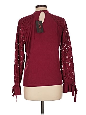 Midnight Velvet Pullover Sweater (view 2)
