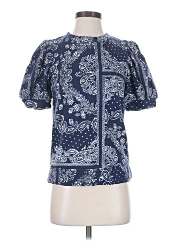 Ann Taylor Short Sleeve Blouse (view 1)