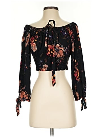 Blue Life 3/4 Sleeve Blouse (view 1)