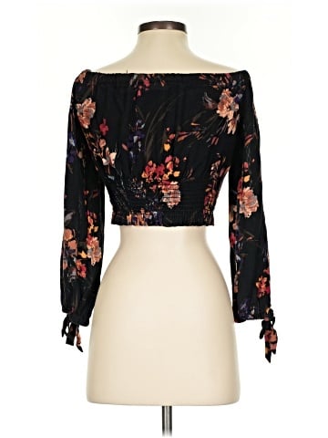 Blue Life 3/4 Sleeve Blouse (view 2)