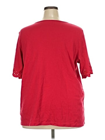 Quacker Factory Short Sleeve Top (view 2)
