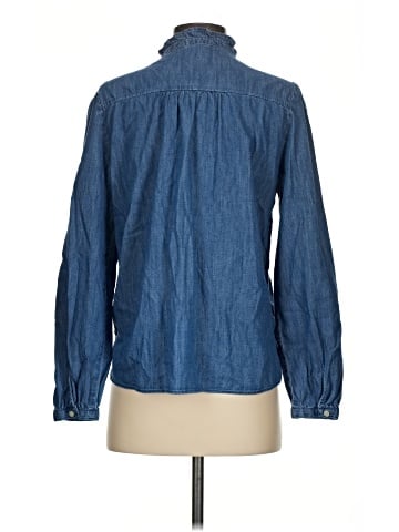 Ann Taylor LOFT Long Sleeve Button-Down Shirt (view 2)