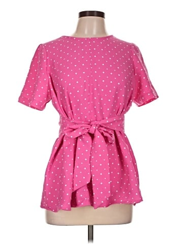 Jessica London Short Sleeve Blouse (view 1)