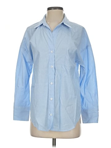 Zara Long Sleeve Button-Down Shirt (view 1)