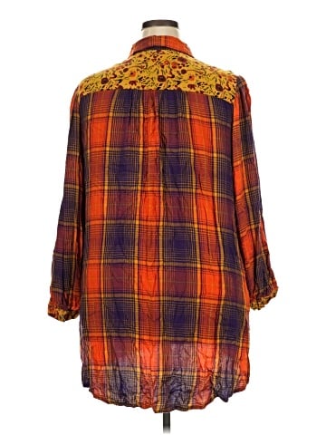 Cato Long Sleeve Button-Down Shirt (view 2)
