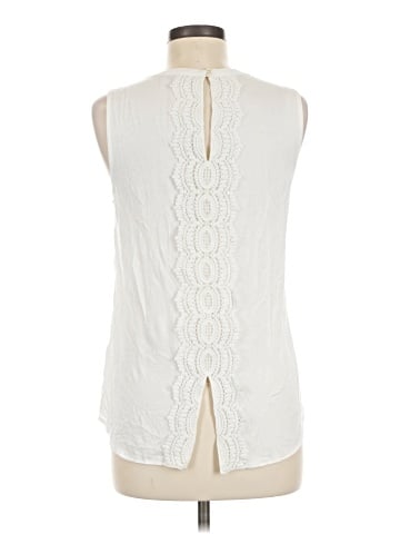 Pale Sky Sleeveless Blouse (view 2)