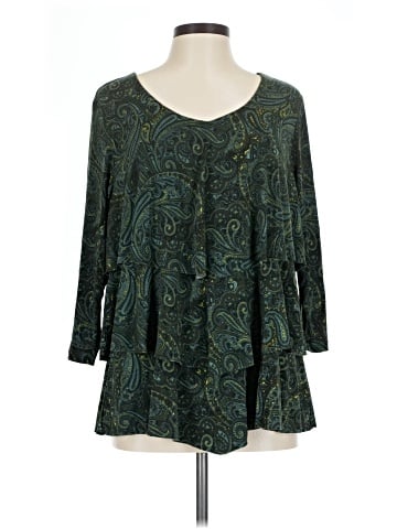 Susan Graver 3/4 Sleeve Blouse (view 1)
