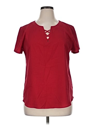 Van Heusen Short Sleeve Blouse (view 1)