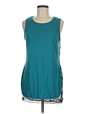 Tangerine Sleeveless T-Shirt (view 1)