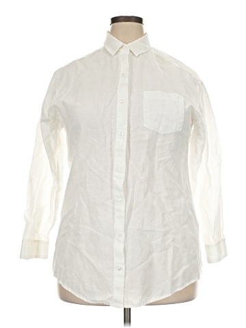 Unbranded Long Sleeve Button-Down Shirt (view 1)