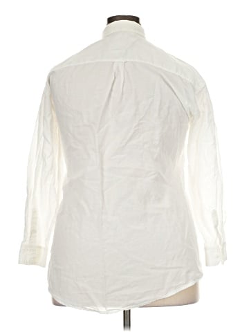 Unbranded Long Sleeve Button-Down Shirt (view 2)
