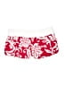 Roxy 100% Polyester Print Red Board Shorts Size 13 - photo 1