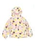 Assorted Brands 100% Polyester Hearts Pink Raincoat Size 130 cm / US 8 - photo 1
