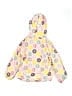 Assorted Brands 100% Polyester Hearts Pink Raincoat Size 130 cm / US 8 - photo 2
