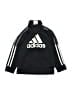 Adidas 100% Polyester Black Track Jacket Size 2T - photo 1