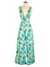 Lulus 100% Polyester Tropical Green Jumpsuit Size S - photo 1
