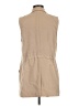 Express 100% Polyester Tan Vest Size M - photo 2
