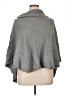 I.N. Studio Gray Poncho Size 1X - photo 1