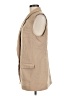 Express 100% Polyester Tan Vest Size M - photo 5