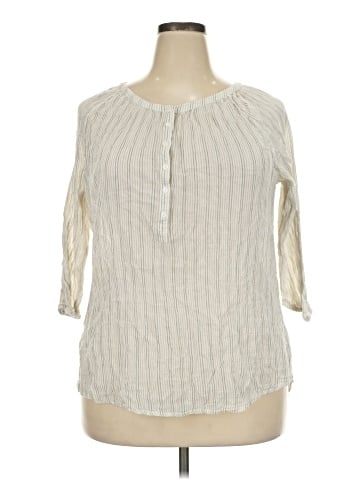 Lane Bryant 3/4 Sleeve Blouse (view 1)