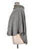 I.N. Studio Gray Poncho Size 1X - photo 5