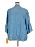 Ruby Rd. 100% Lyocell Blue 3/4 Sleeve Blouse Size 2X - photo 2