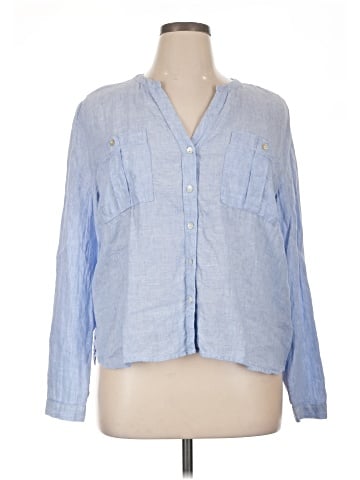 Nicole Miller New York 3/4 Sleeve Button-Down Shirt (view 1)