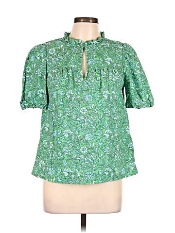 J.Crew Short Sleeve Blouse (view 1)