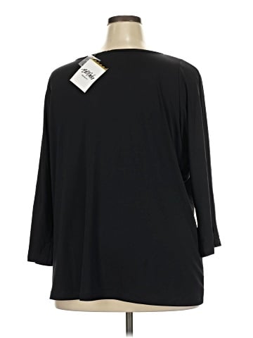 Bob Mackie 3/4 Sleeve Top (view 2)