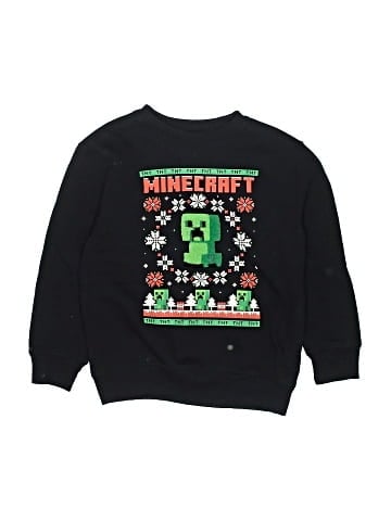 Minecraft Pullover Sweater (view 1)