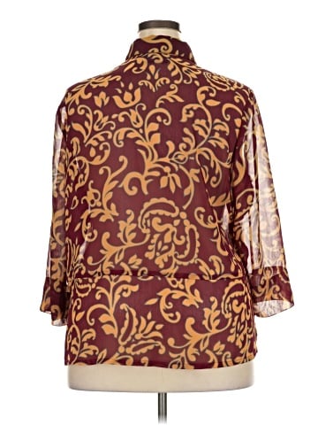 Jh Collectibles 3/4 Sleeve Blouse (view 2)