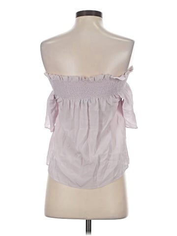 7 For All Mankind 3/4 Sleeve Silk Top (view 2)
