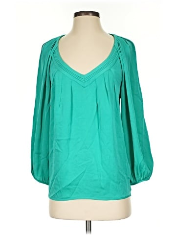 Diane von Furstenberg 3/4 Sleeve Silk Top (view 1)