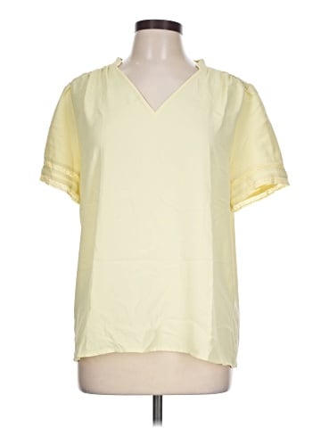 Ann Taylor Short Sleeve Blouse (view 1)