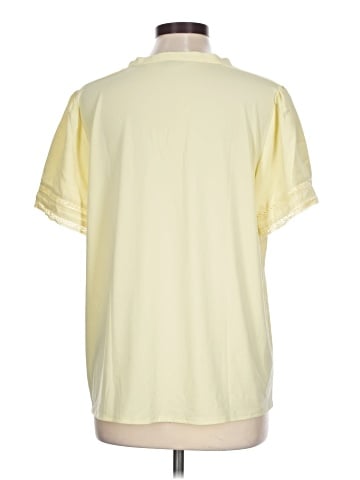 Ann Taylor Short Sleeve Blouse (view 2)